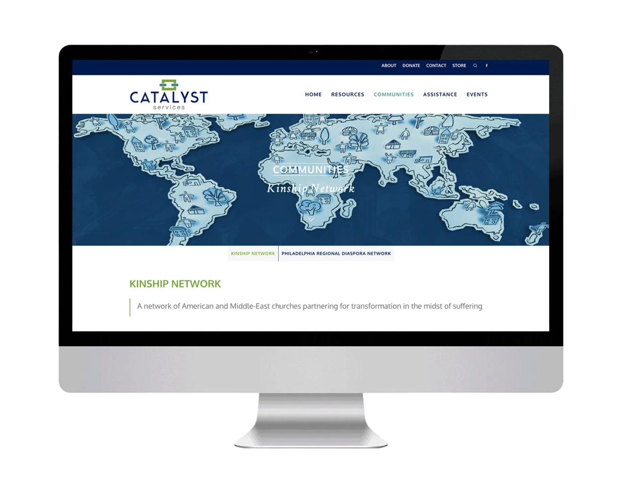 Catalyst Services website