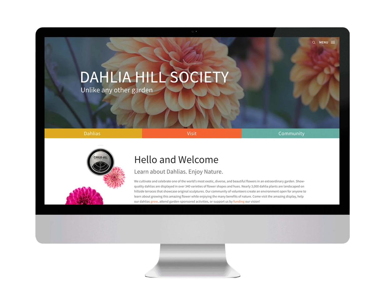Dahlia Hill website